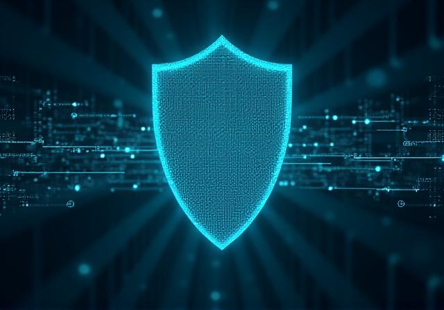 Abstract representation of data security and governance