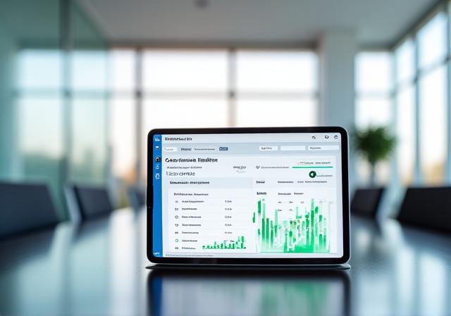 Modern software dashboard showing customer health scores and growth metrics